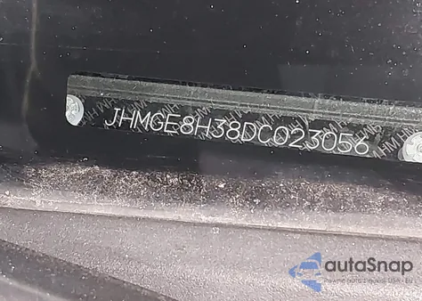 2013 Honda Fit from USA, damaged, VIN JHMGE8H38DC023056